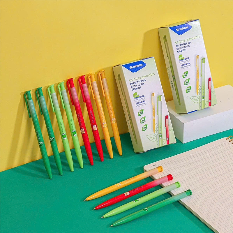 Bút GELB-031 0.5mm 4MC hộp 20/T960