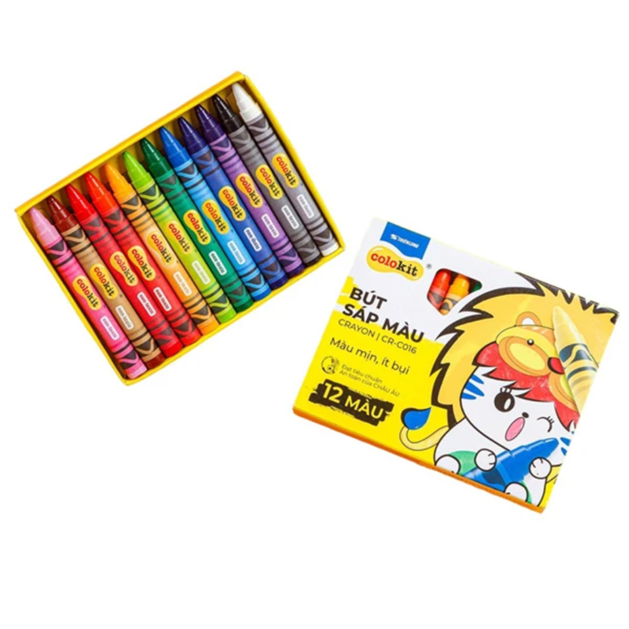 Sáp màu CR-C049 hộp18/T96