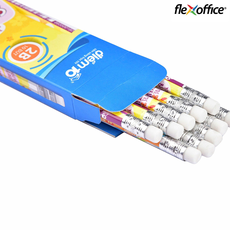 Bút chì gỗ 2B TP-GP06 hộp 10 - 2B