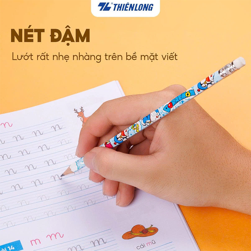 Bút chì gỗ 2B TP-GP009/DO hộp 10 - 2B