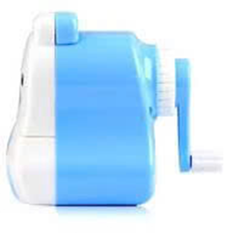 0722 Gọt bút chì quay tay-Xanh dương