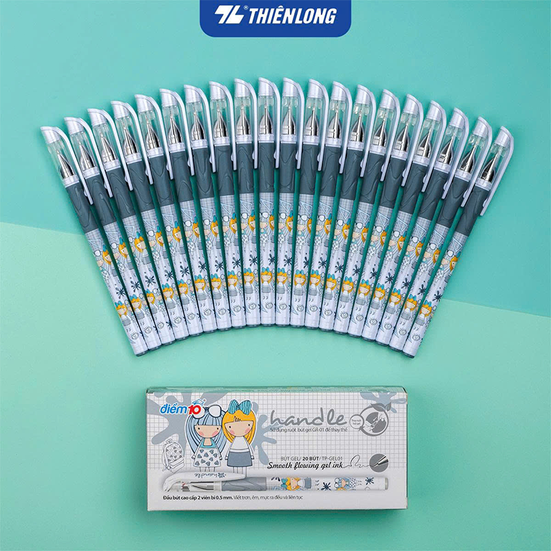 Bút gel TP-GEL01 hộp 20