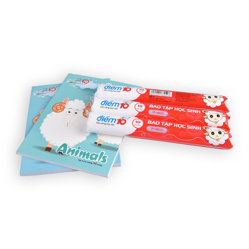 Bìa bao tập TP-NBC01 túi 10/T1500