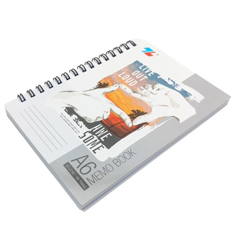 Sổ lò xo dọc A6 160T MB-003 lốc 5