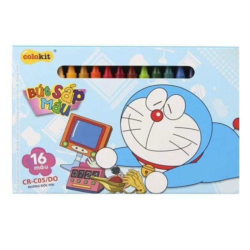 Bút sáp màu CR-C05/DO 16 màu