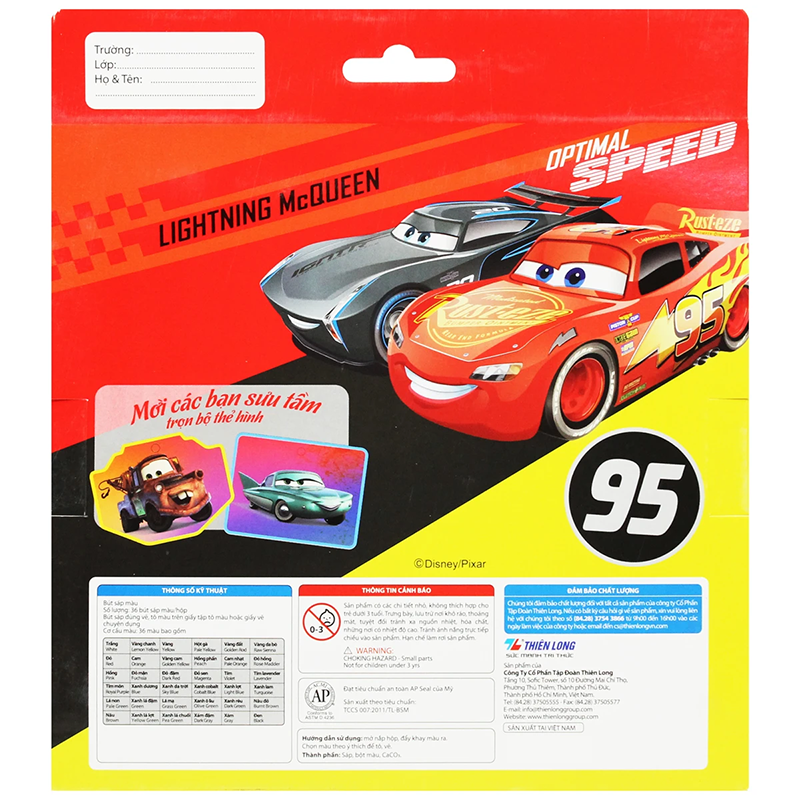 Bút sáp màu CR-C032/CA 36 màu