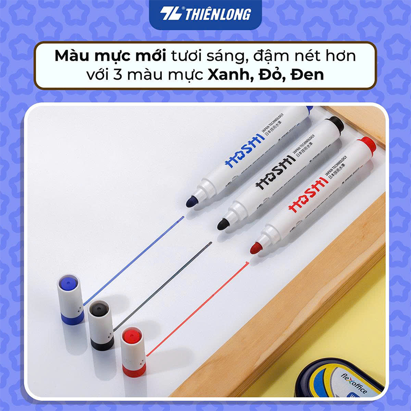 BÚT LÔNG BẢNG WB-025/HS HỘP 10