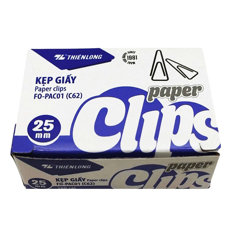 Kẹp giấy 25mm FO-PAC01