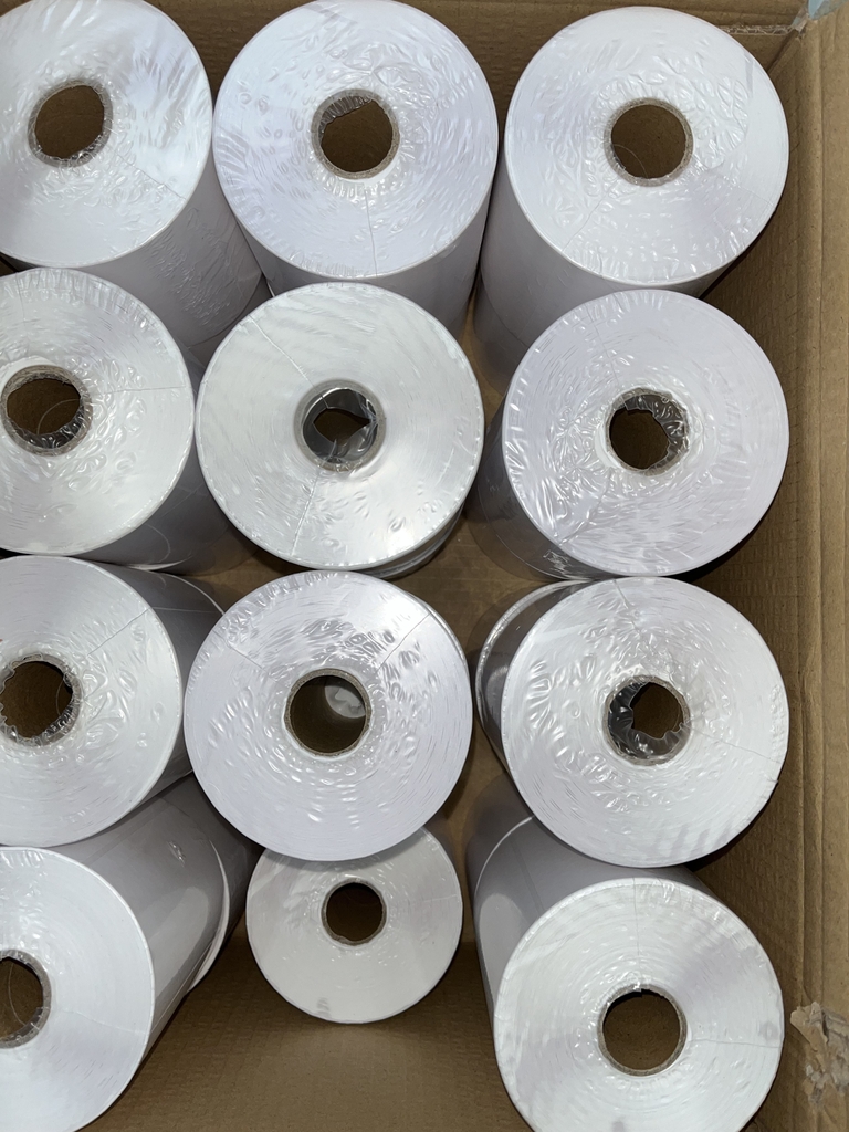 Giấy in nhiệt A6 - Loại cuộn 100*150*350T (24 cuộn/thùng)