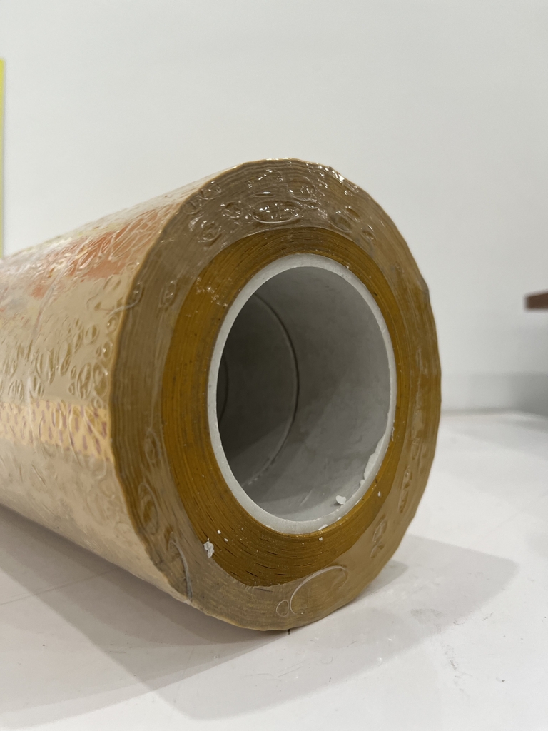 Băng dính đục (3kg) Lõi nhựa 3mm (6 cuộn/cây)