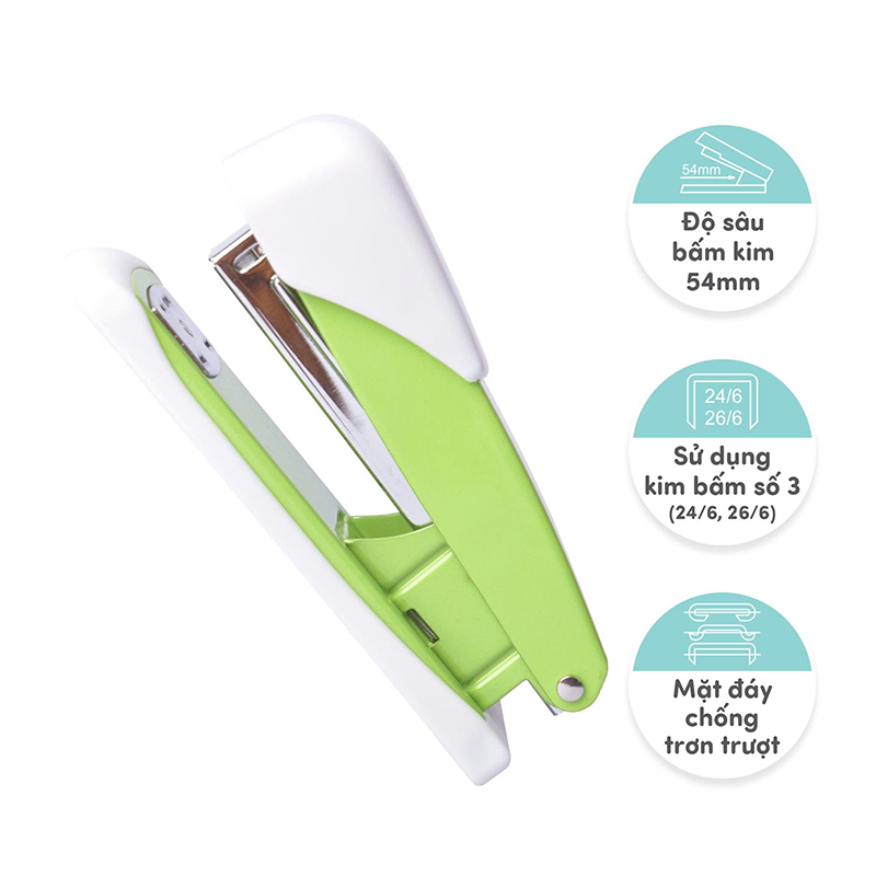 Bấm kim số 3 FO-ST005/VN hộp 6