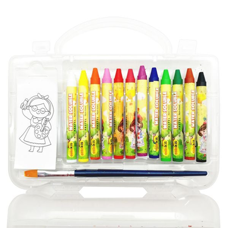 Sáp màu đa năng WSO-C001 hộp 12 màu