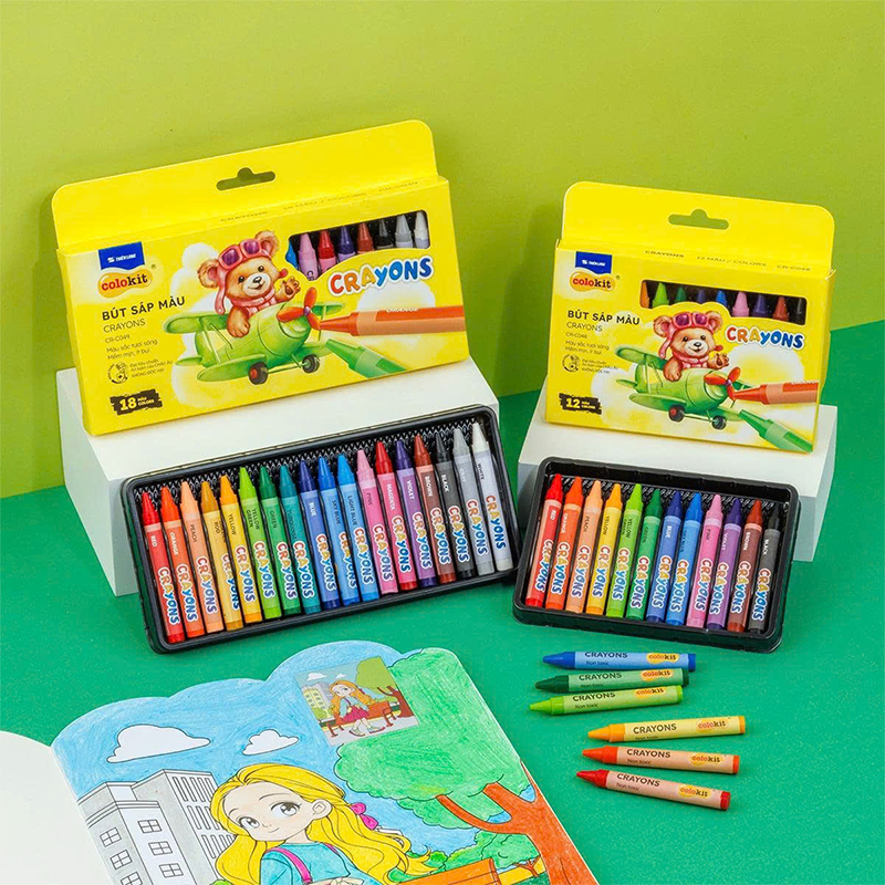 Sáp màu CR-C048 hộp12/T200