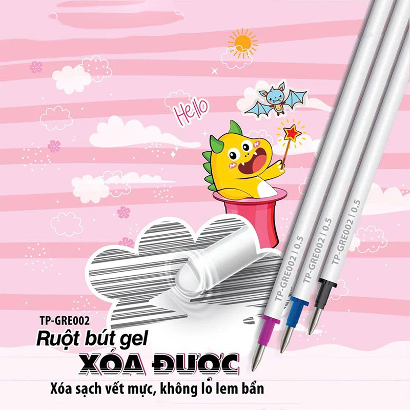 Ruột gel xóa TP-GRE002 túi 2 hộp 20
