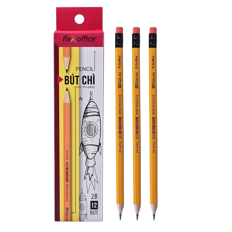 Bút chì gỗ 2B FO-GP02