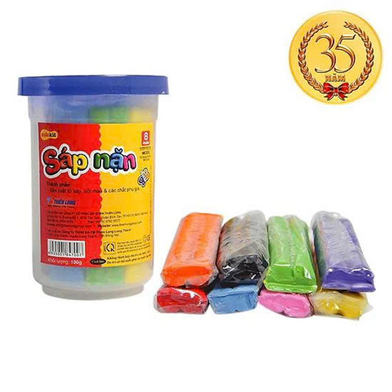 Sáp nặn MC-015 8 màu