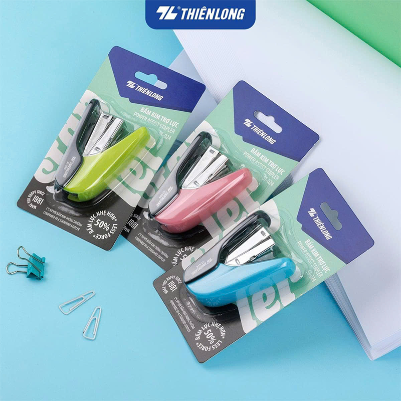 Bấm kim trợ lực số 10 ST-024 hộp 12