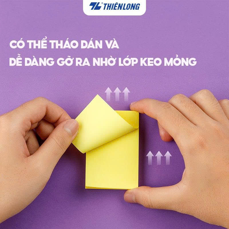 Giấy ghi chú PASTEL 3X2 SN-001 hộp 50