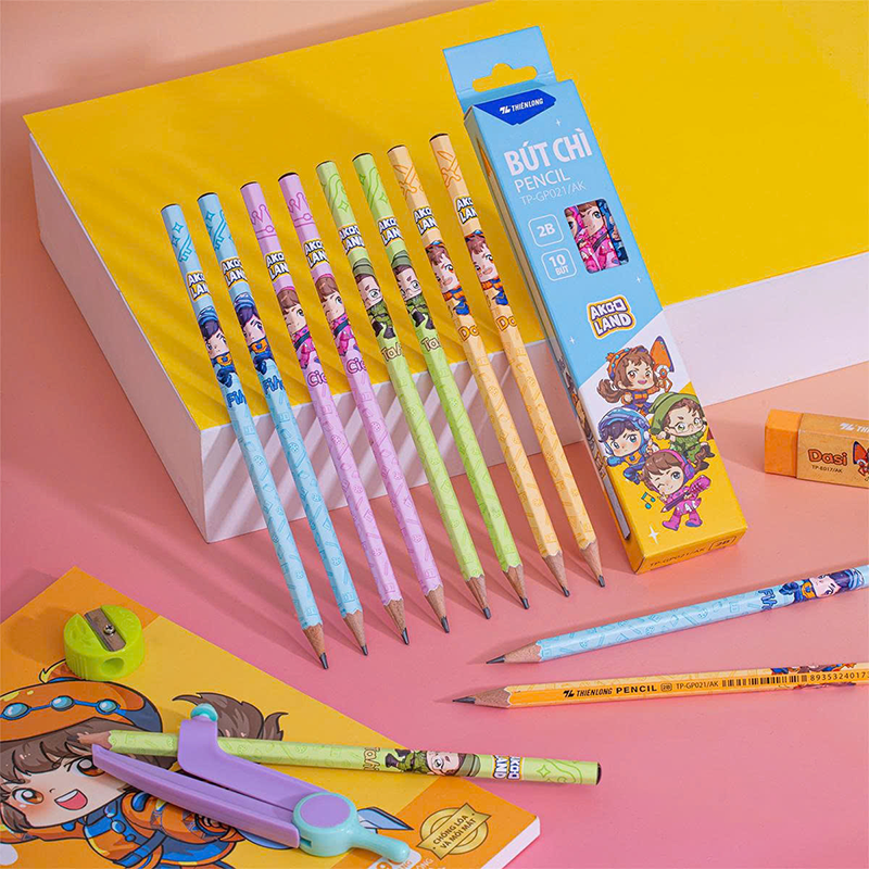 Bút chì gỗ Akooland TP-GP021/AK h10/960 - 2B