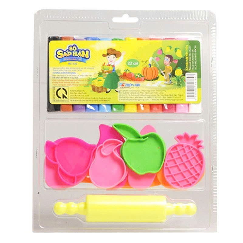 Bộ sáp nặn MCT-C02 hộp 22