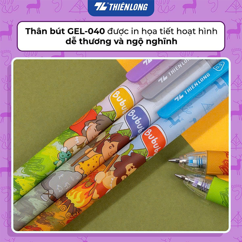 Bút gel GEL-040 hộp 10