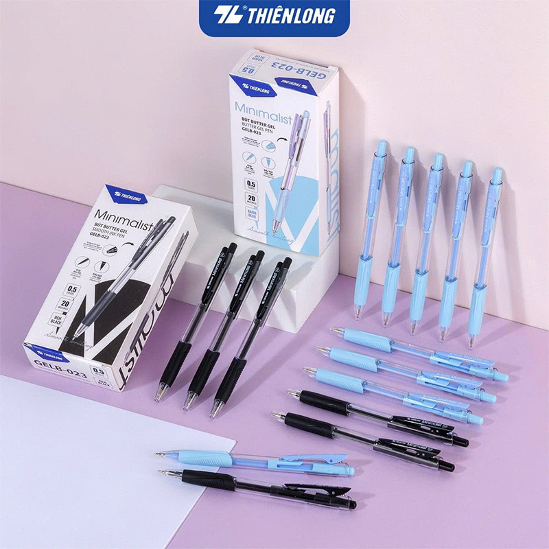 Bút gel bi GELB-023 hộp 20