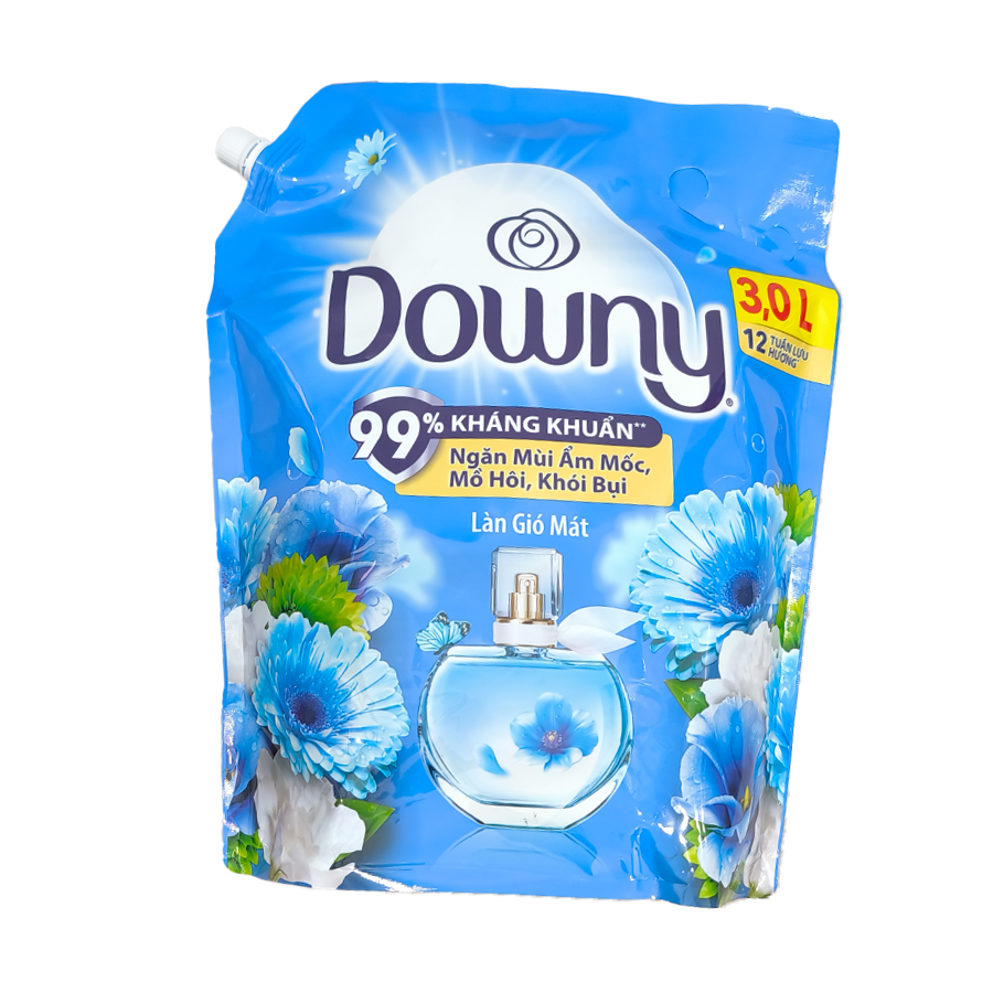 Nước xả Downy túi 3LX4 làn gió mát crown