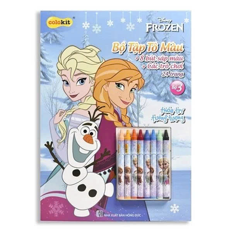 Bộ tập tô màu Frozen CB-C021/FR