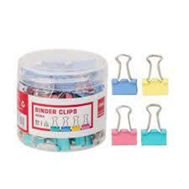 E8556A_Kẹp bướm 6#_15mm_Màu lẫn_lọ