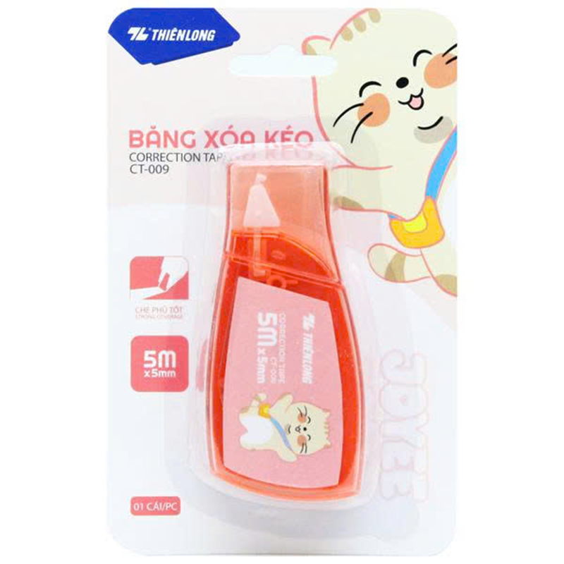 Băng xóa kéo 5m CT-009 hộp 10