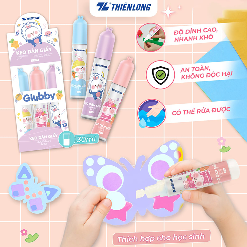 Keo dán giấy G-025 hộp 12/T480