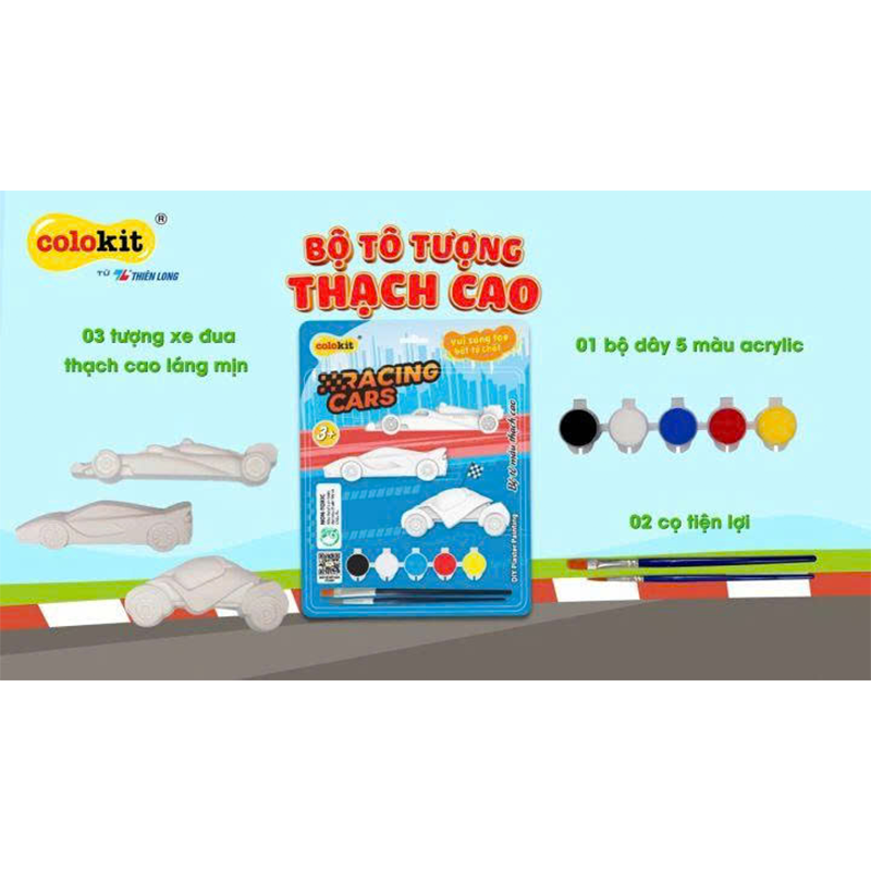 Bộ tô màu thạch cao KIT-C038