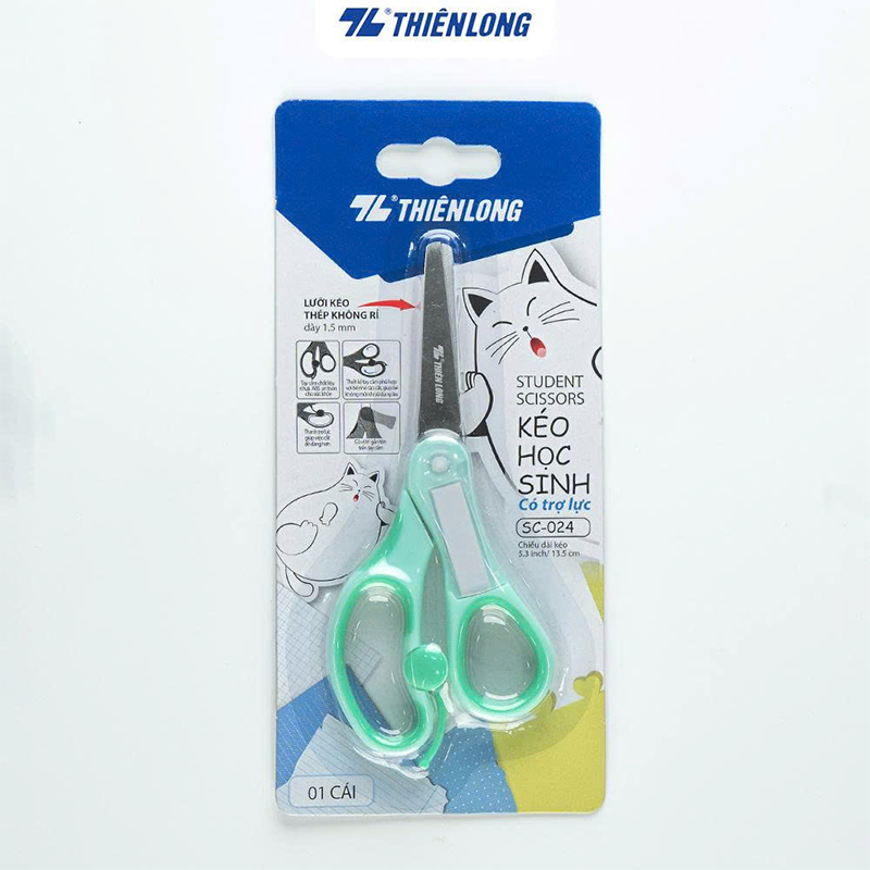 Kéo học sinh 13.5cm SC-024 hộp 12