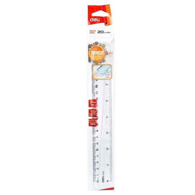 EG00212_Thước thẳng_20cm_Trong suốt