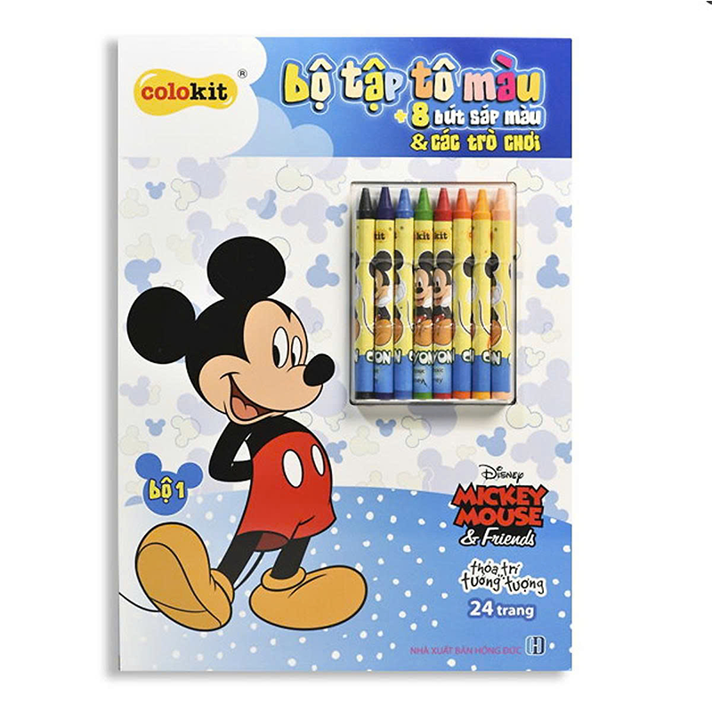 Bộ tập tô màu Mickey CB-C019/MI