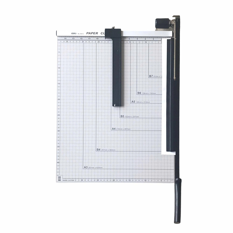 E8012_Bàn cắt giấy_Màu trắng xám