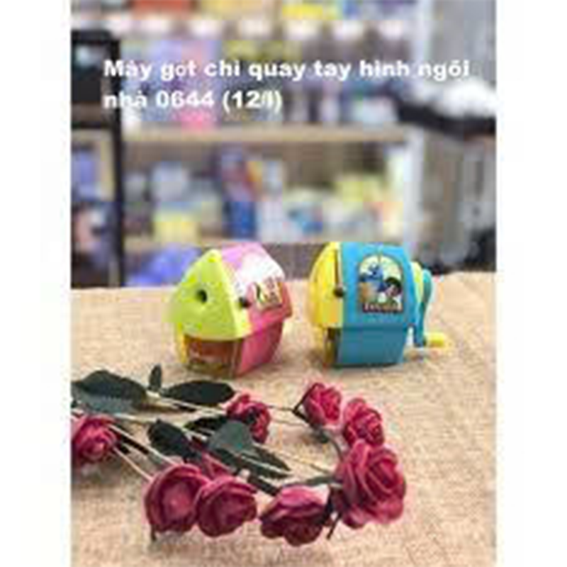 0724_Gọt chì ngôi nhà_Màu đỏ