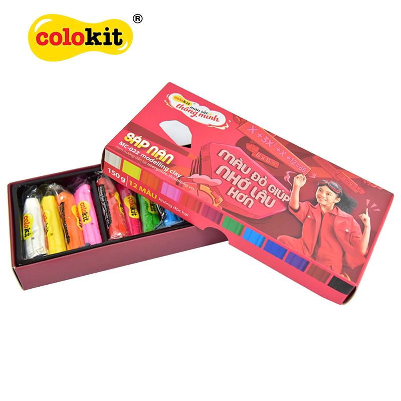 Sáp nặn MC-022 12 màu