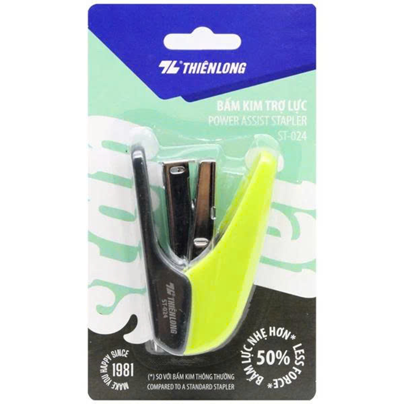 Bấm kim trợ lực số 10 ST-024 hộp 12