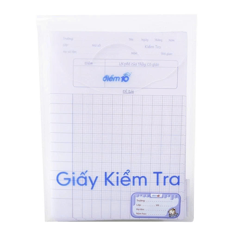 Giấy kiểm tra TP-GKT03 5 ôly vuông