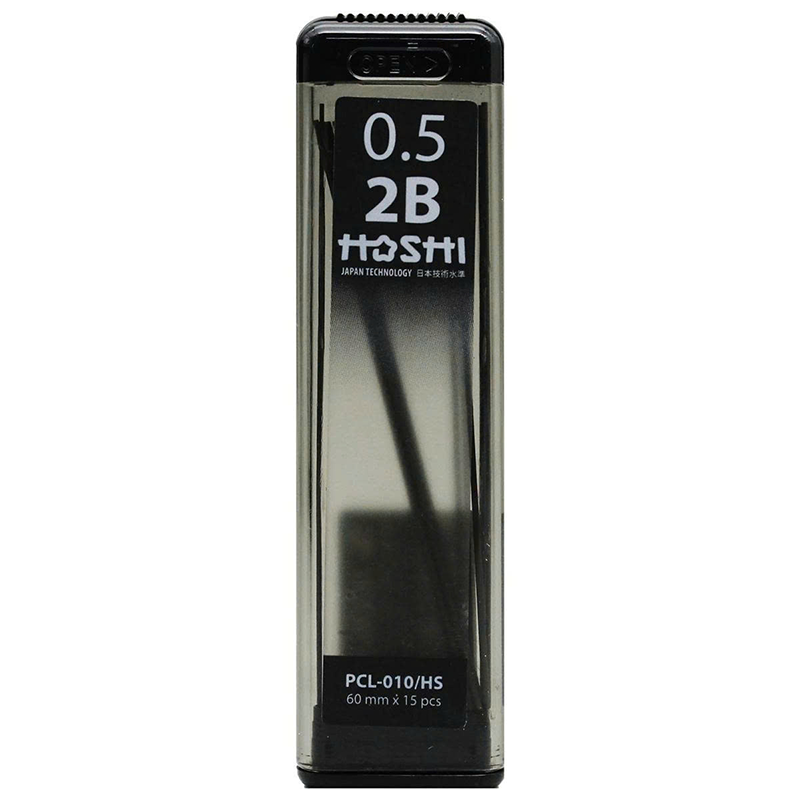 Min chì PCL-010/HS 2B 0.5mm hộp 10 - 2B