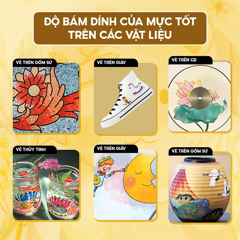 Bút lông dầu PM-C01 hộp 12 màu