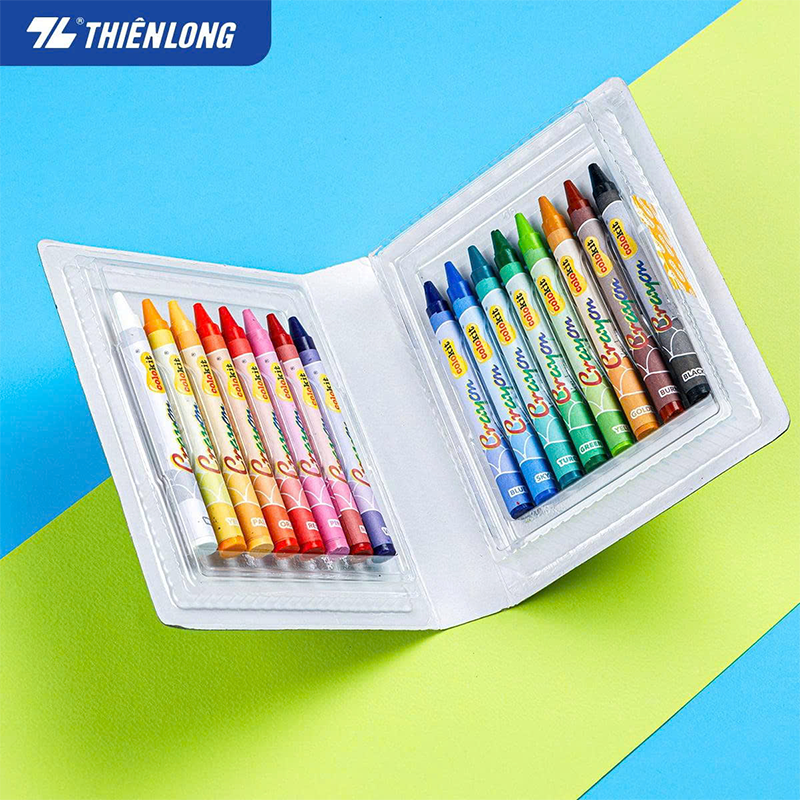 Bút sáp màu CR-C08 16 màu