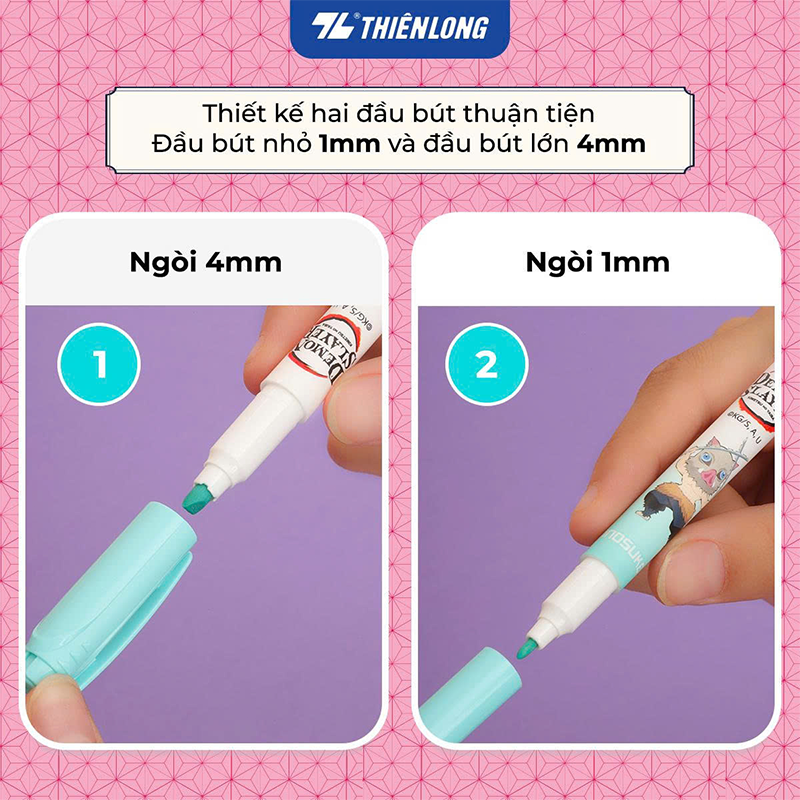 Bút dạ quang HL-019/DS hộp 5 màu