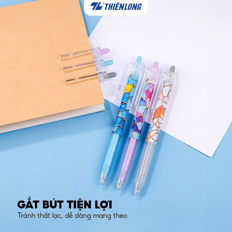 Bút gel xóa được GELE-007/V1 hộp 10