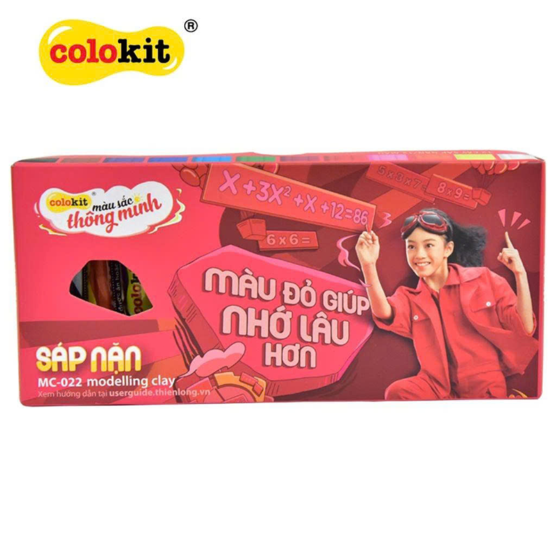 Sáp nặn MC-022 12 màu