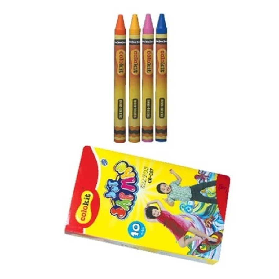 Bút sáp màu CR-C07 10 màu