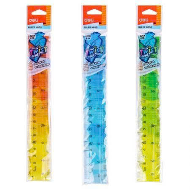 EH650_Thước kẻ dẻo_20cm_Màu lẫn
