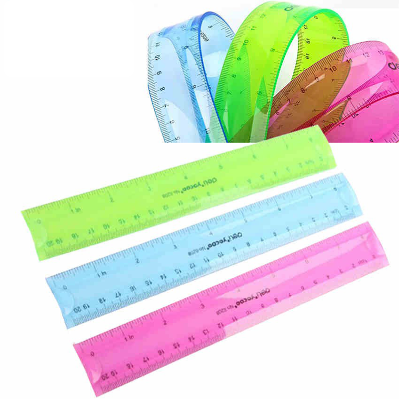 E6208_Thước dẻo_20cm_Màu lẫn