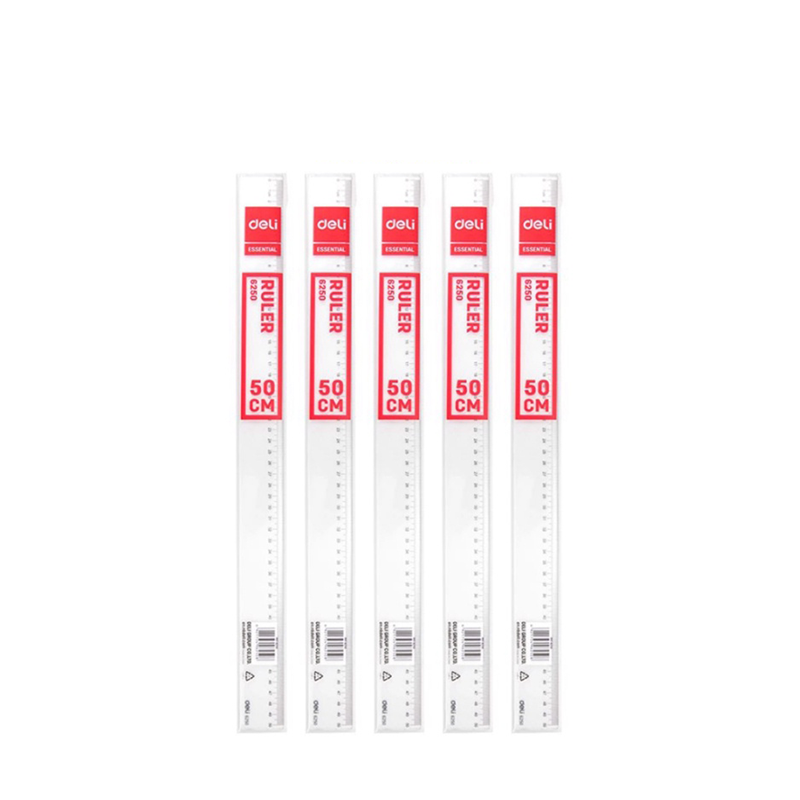 E6250_Thước thẳng_50cm_Trong suốt